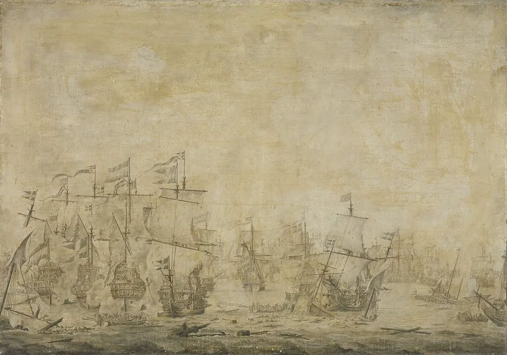 Episode from the Battle of the Sound between the Dutch and Swedish fleets, 8 November 1658