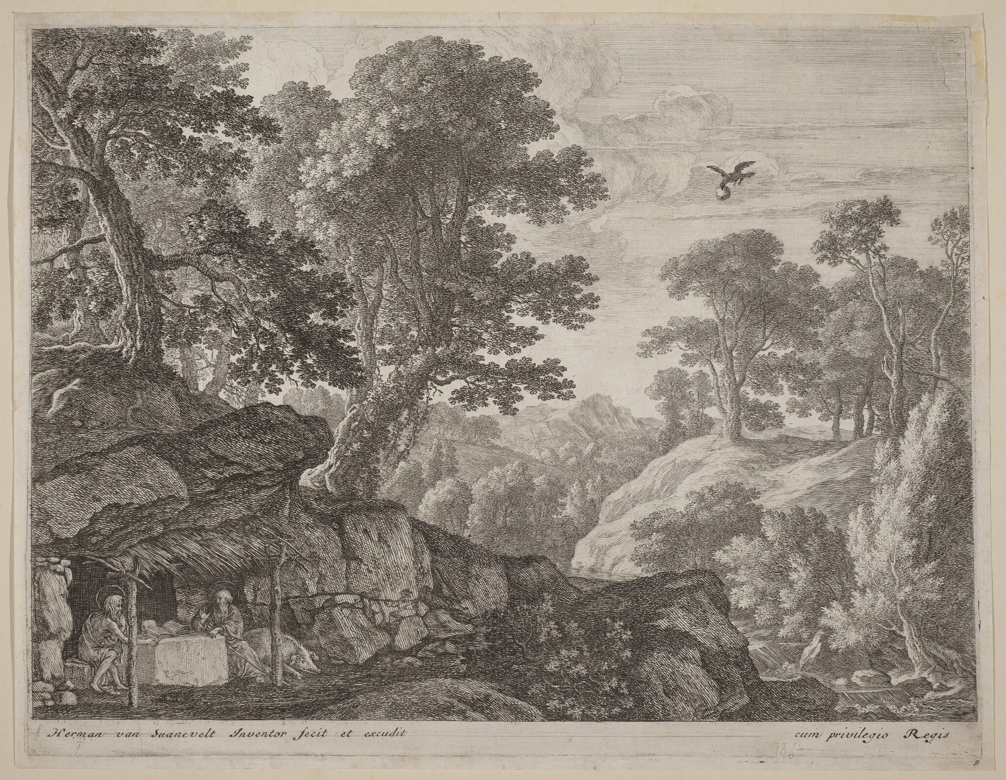 Saint Paul and Saint Anthony by the Entrance to the Cave