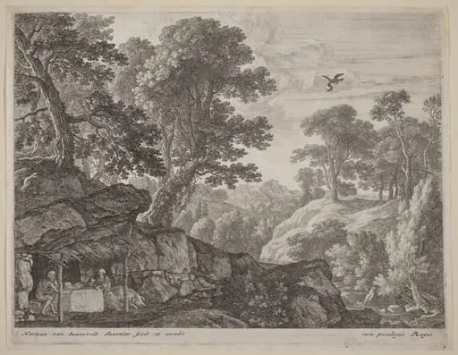 Saint Paul and Saint Anthony by the Entrance to the Cave
