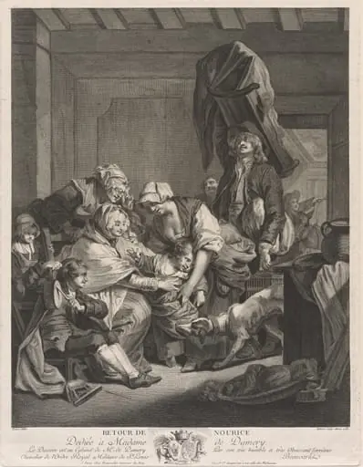 Retour de Nour(r)ice (Return from the Wet Nurse)