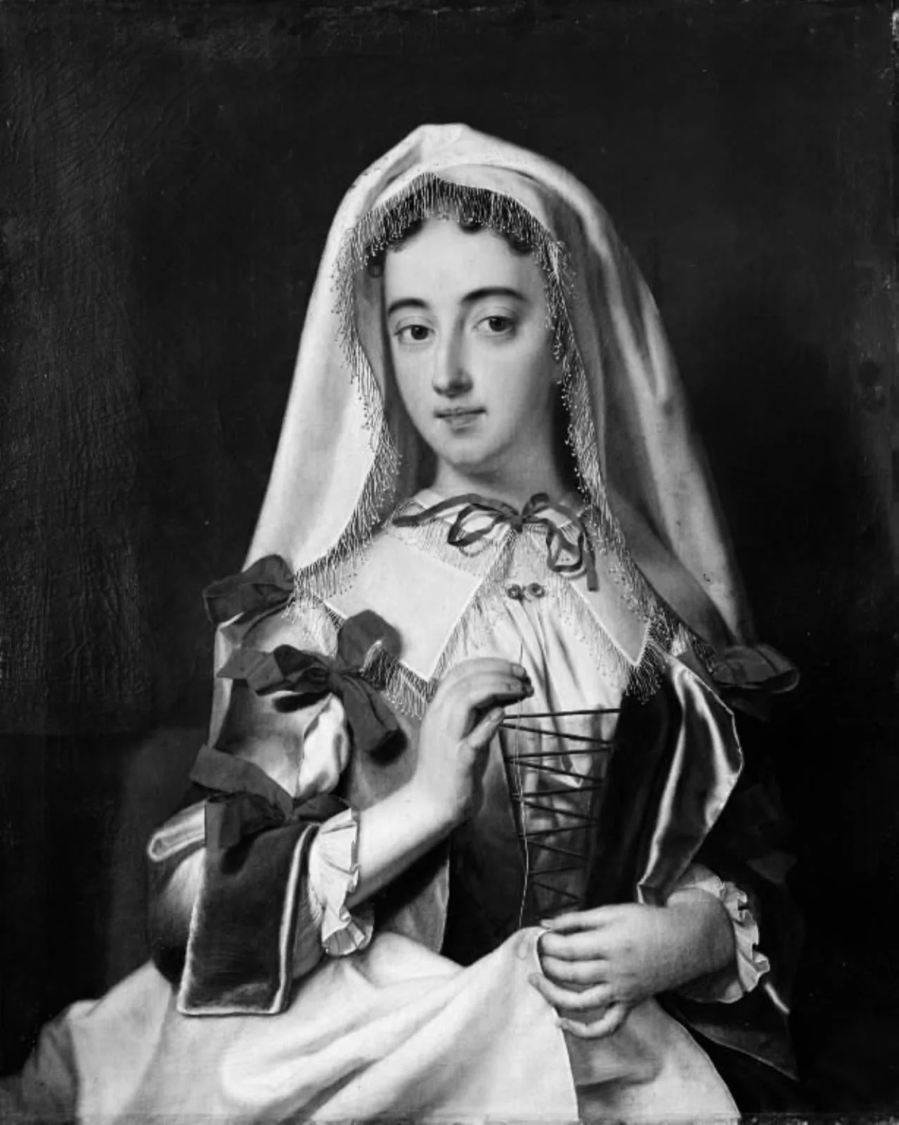 En bondepige fra bjergene nær Losetto, by Unknown, 1733