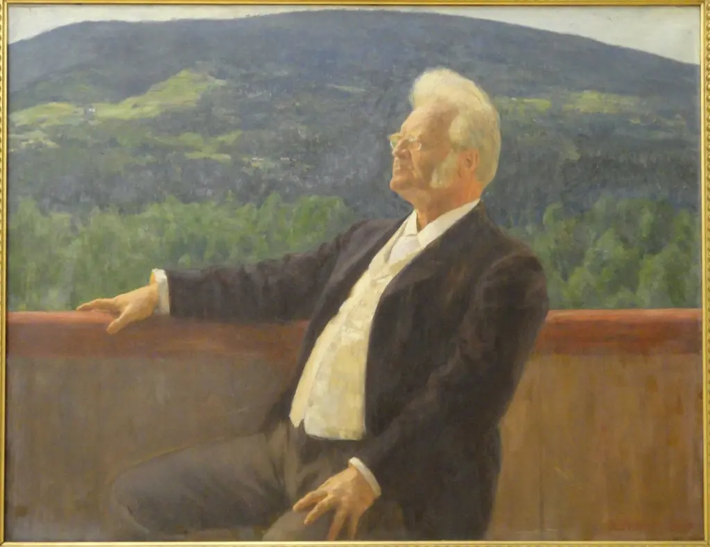 Portrait of Bjørnstjerne Bjørnson