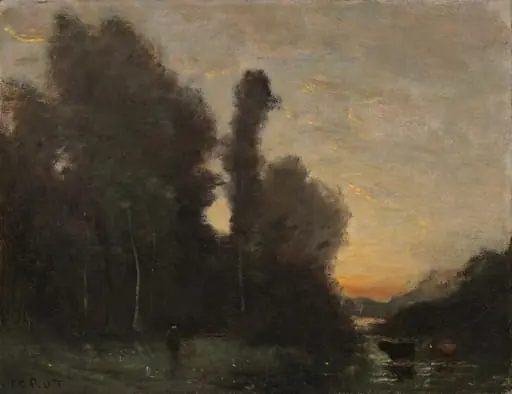 Maisema, iltatunnelma