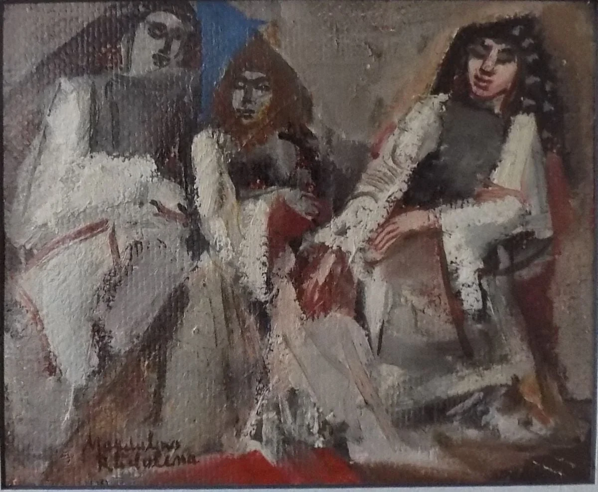 Compoziție, by Magdalena Rădulescu, 1960