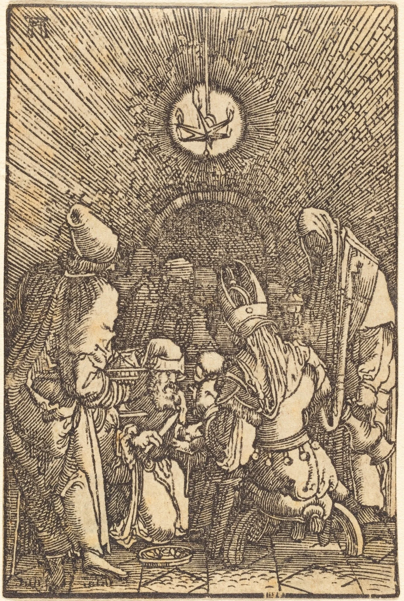 The Circumcision, by Albrecht Altdorfer, ink, 1513