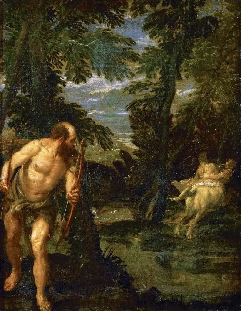 Hercules, Deianira and the Centaur Nessus
