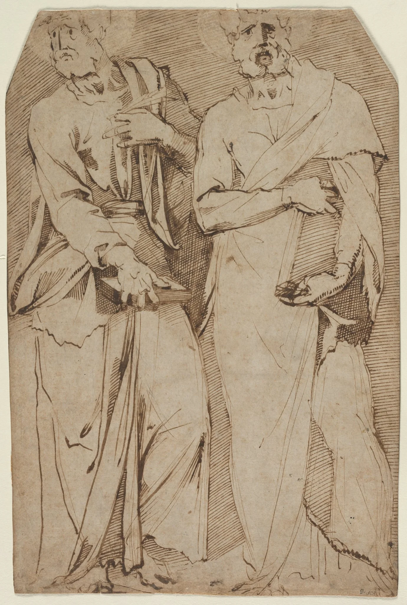 Two Standing Saints, by Giovanni Bandini, 1568