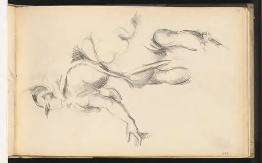 Study of the Allegorical Figure France in Rubens' "The Exchange of the Two Princesses"