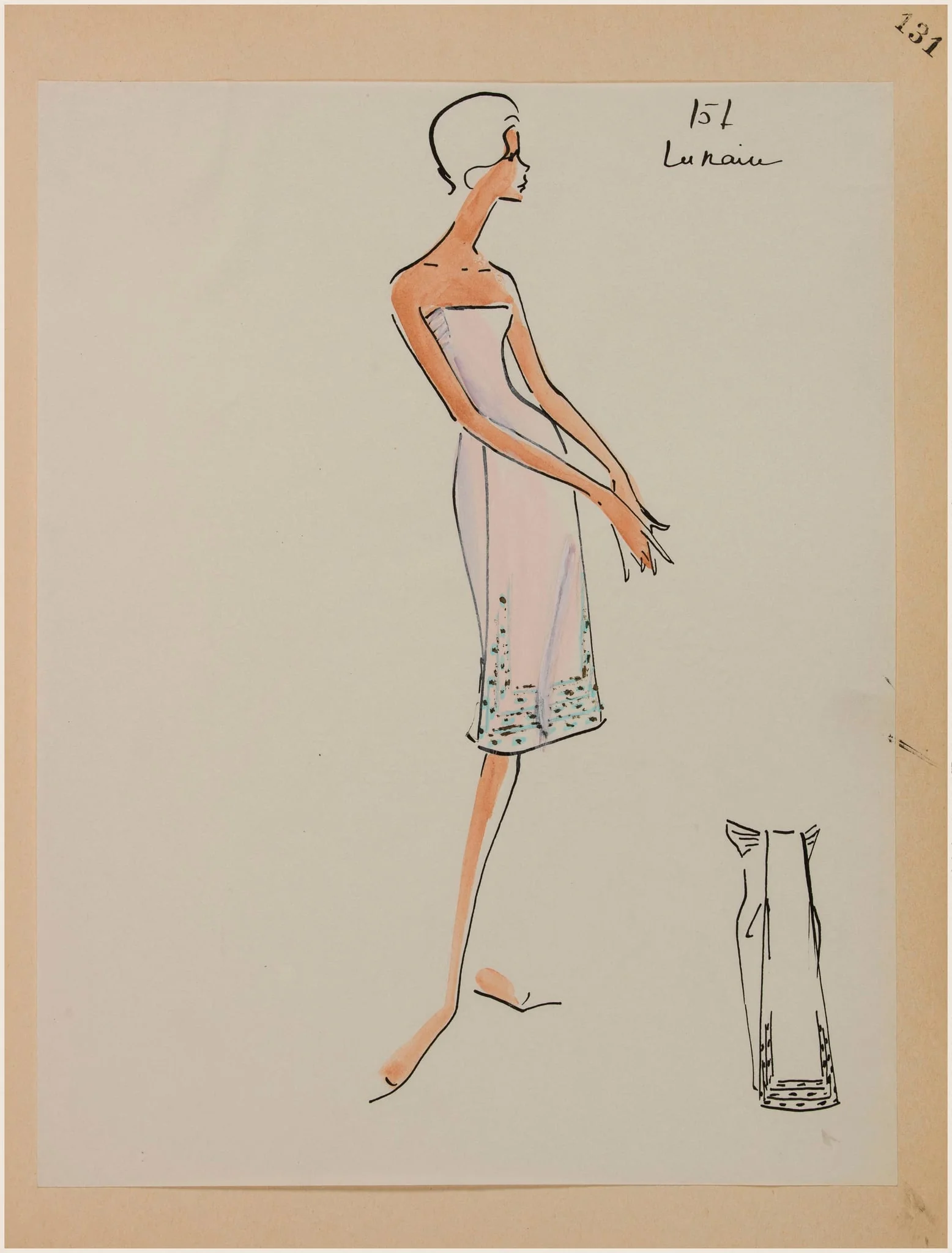Lunaire, by Carven, 1958