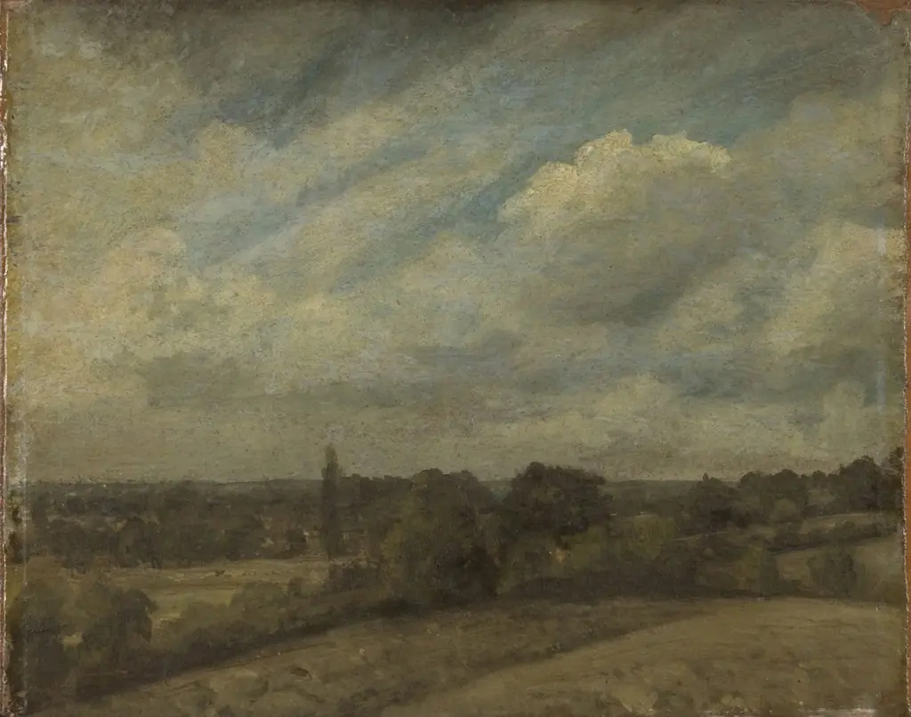 Landscape (possibly the Stour valley)