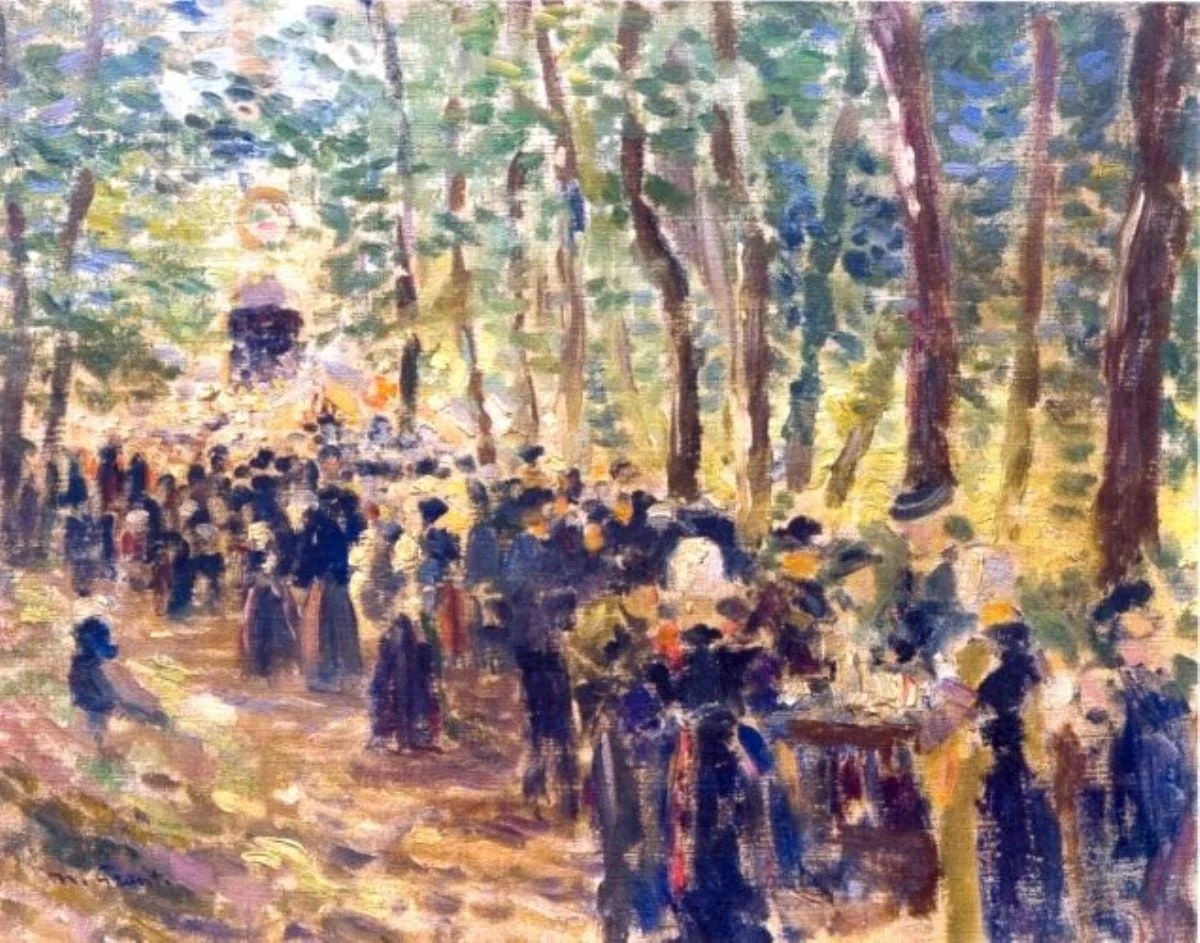Serbare câmpenească (Bretania), by Nicolae Grant, unspecified