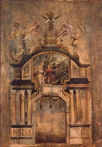 Arch of Hercules, the Right Side (Hercules Prodicius, pars anterior)