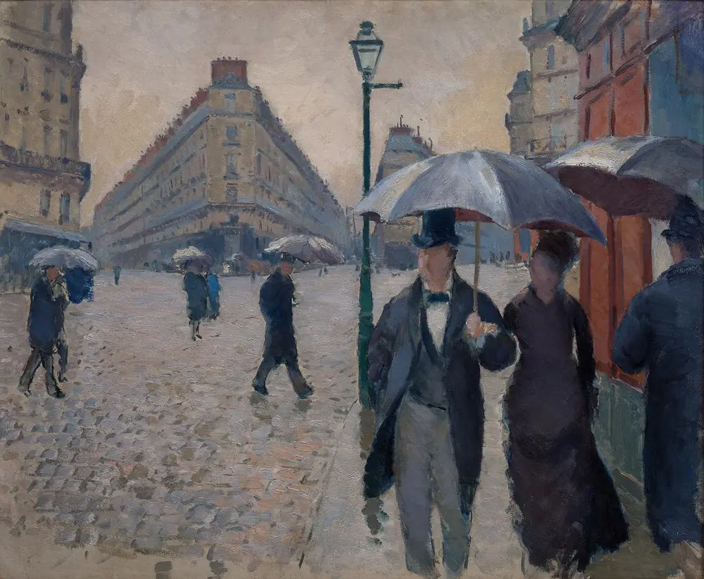 Paris Street. Raining (study)