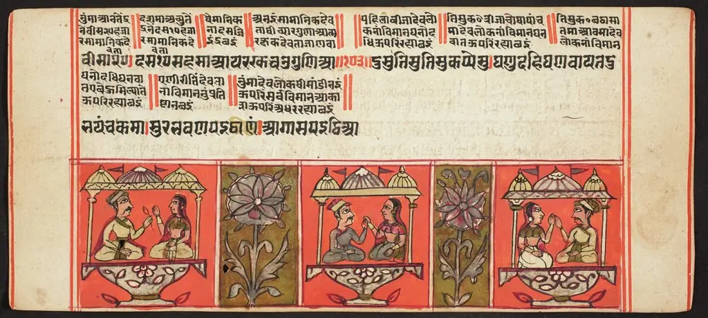 Tantric Manuscript, "Sangrahani Sutra"