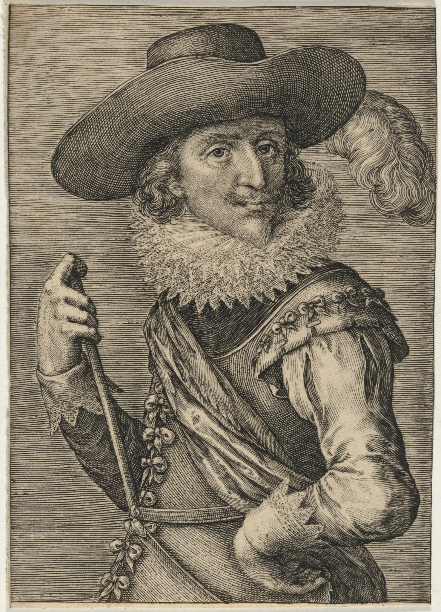 Henry de Vere, Eighteenth Earl of Oxford, by John Payne, ink, 1627