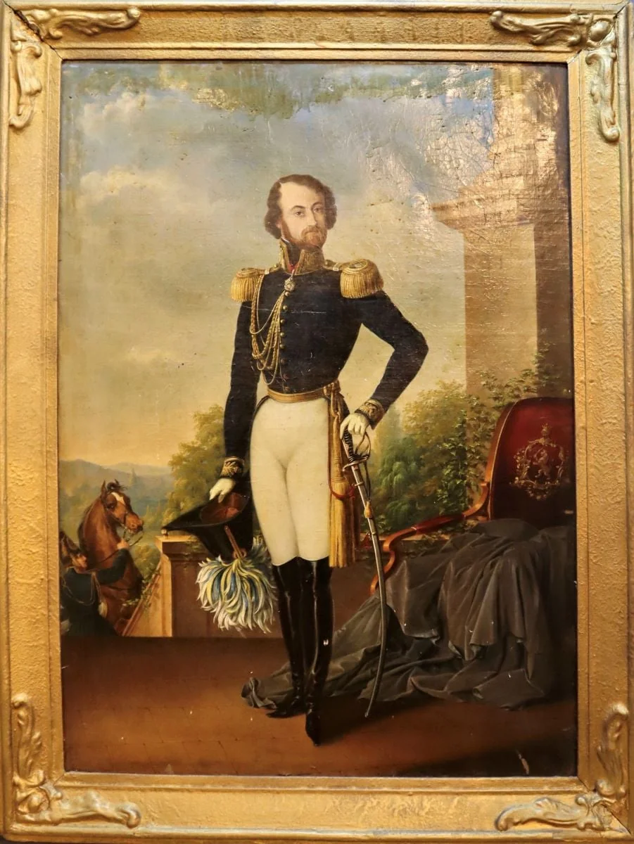 Nicolae Golescu, by Constantin Daniel Rosenthal, 1845