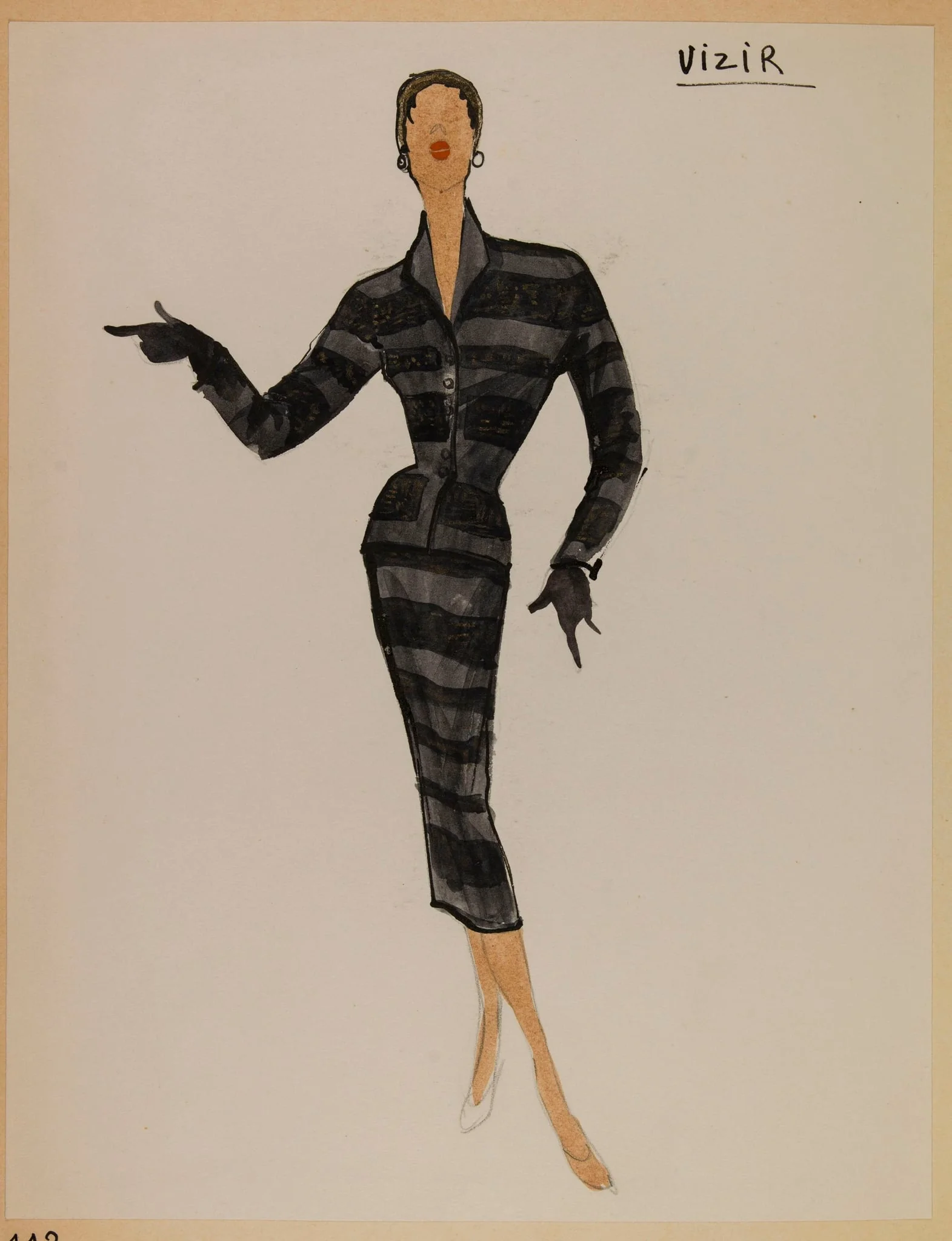 Vizir, by Carven, 1953
