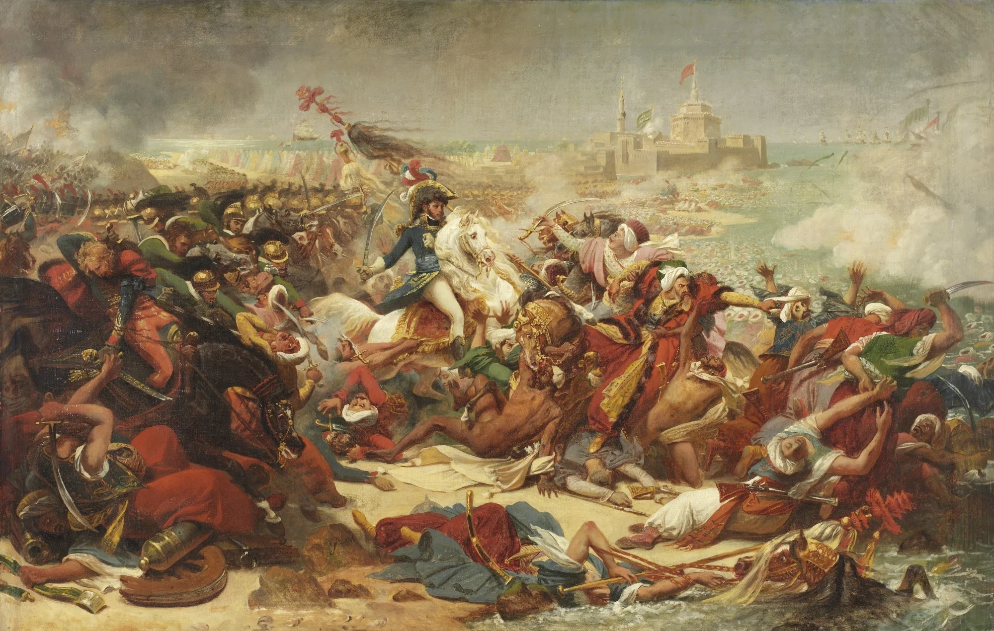 Murat Defeating the Turkish Army at Aboukir