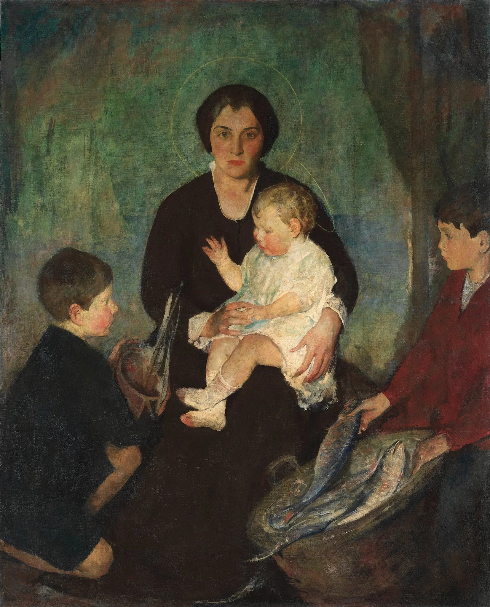 The Offering, by Charles Webster Hawthorne, unspecified, 1915