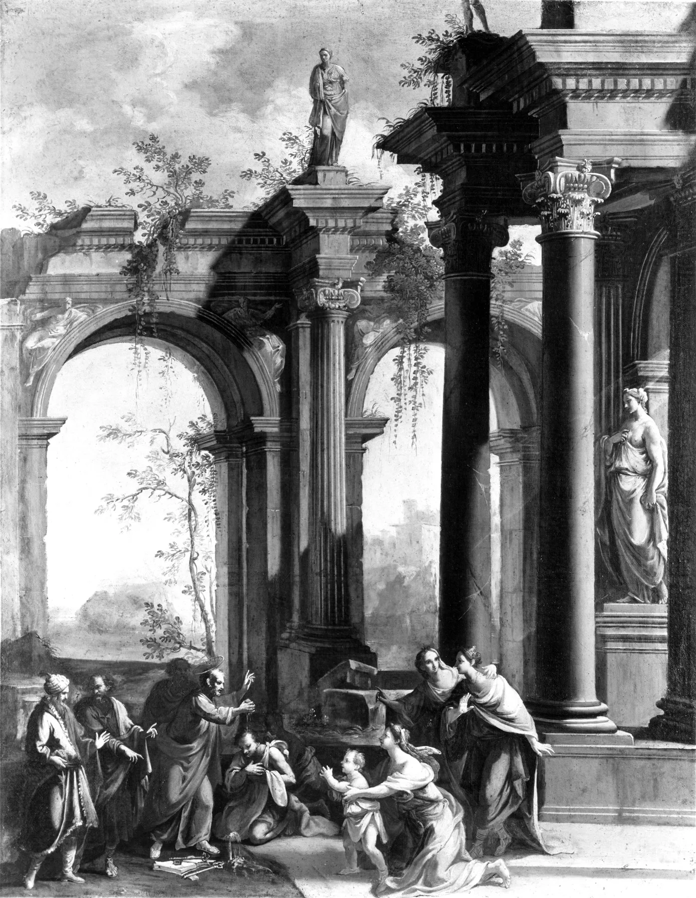 St. Peter Baptizing the Centurion, Cornelius