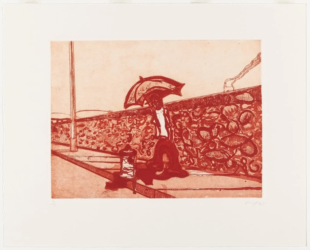 Untitled, by Peter Doig, ink, 2005