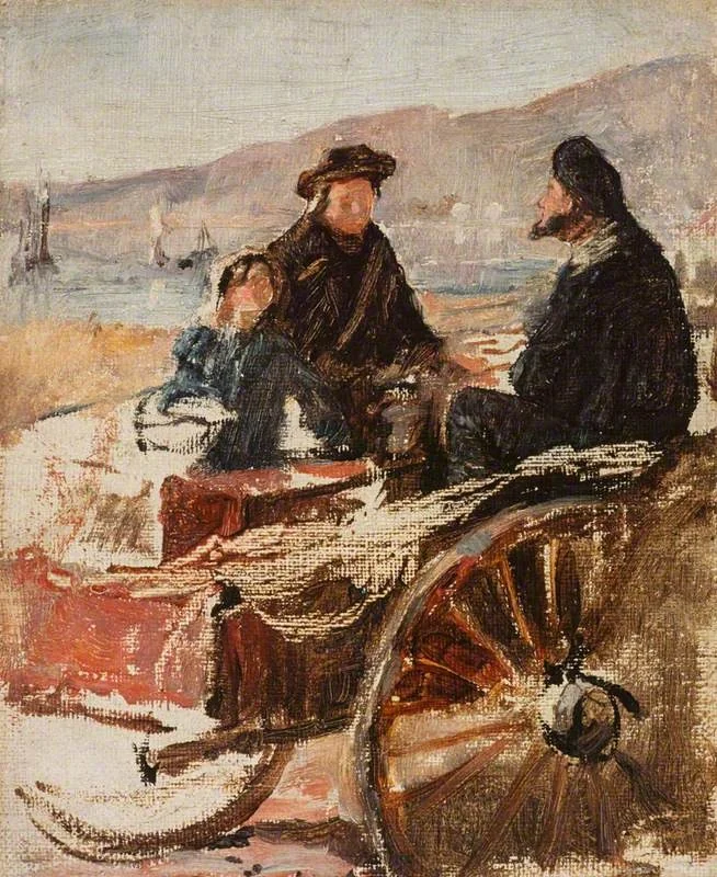 The Sailor's Yarn, by William McTaggart, oil, 1882