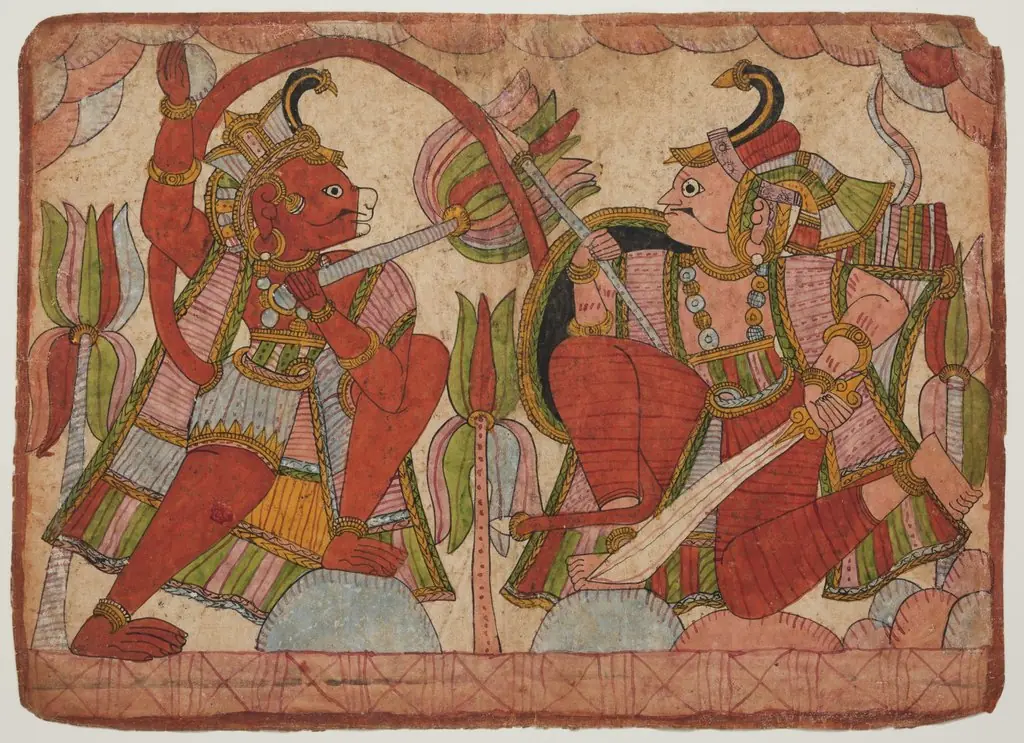 Scene from the Ramayana