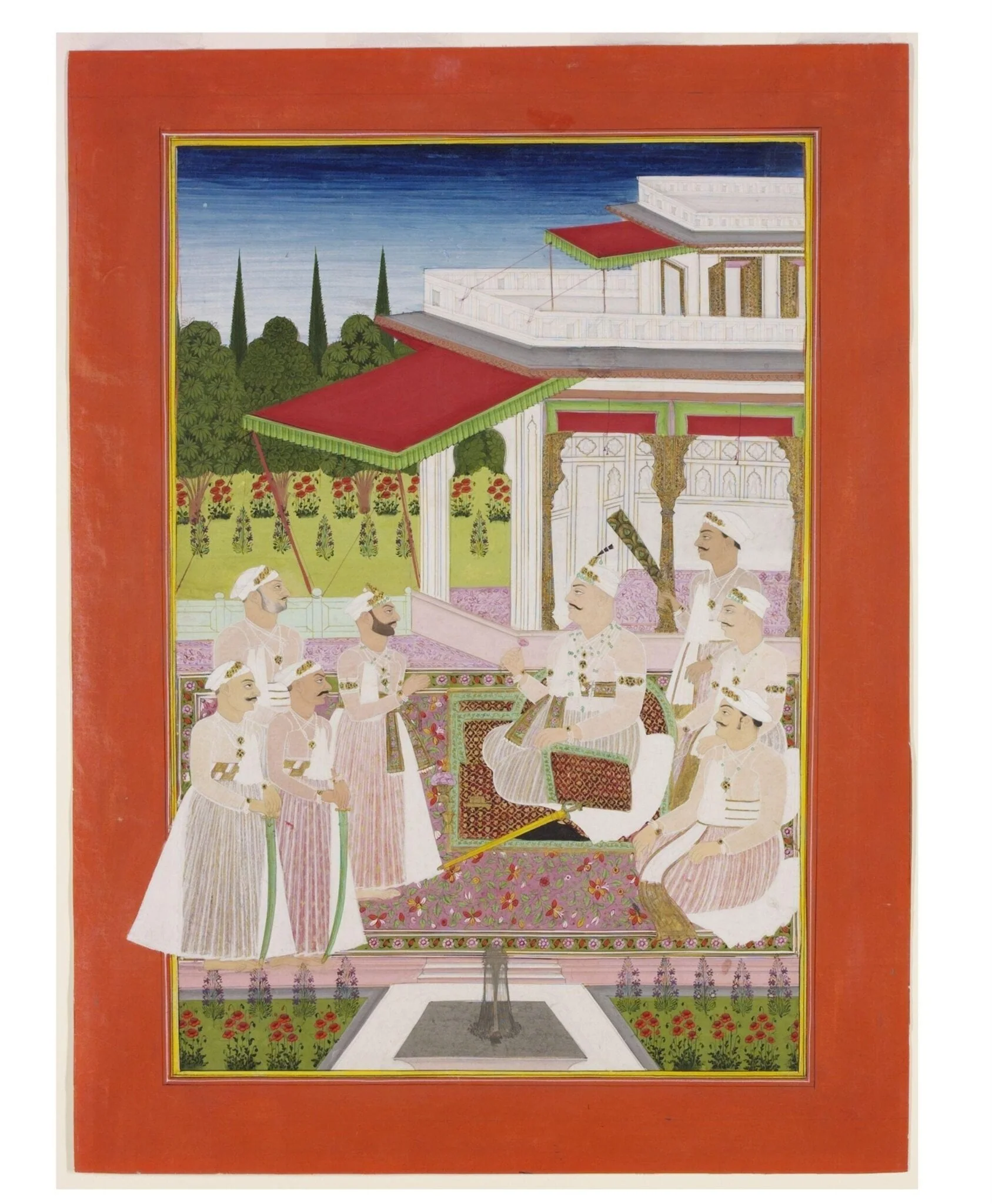 Nawab Sikander Jah, by Unknown, paint, 1810