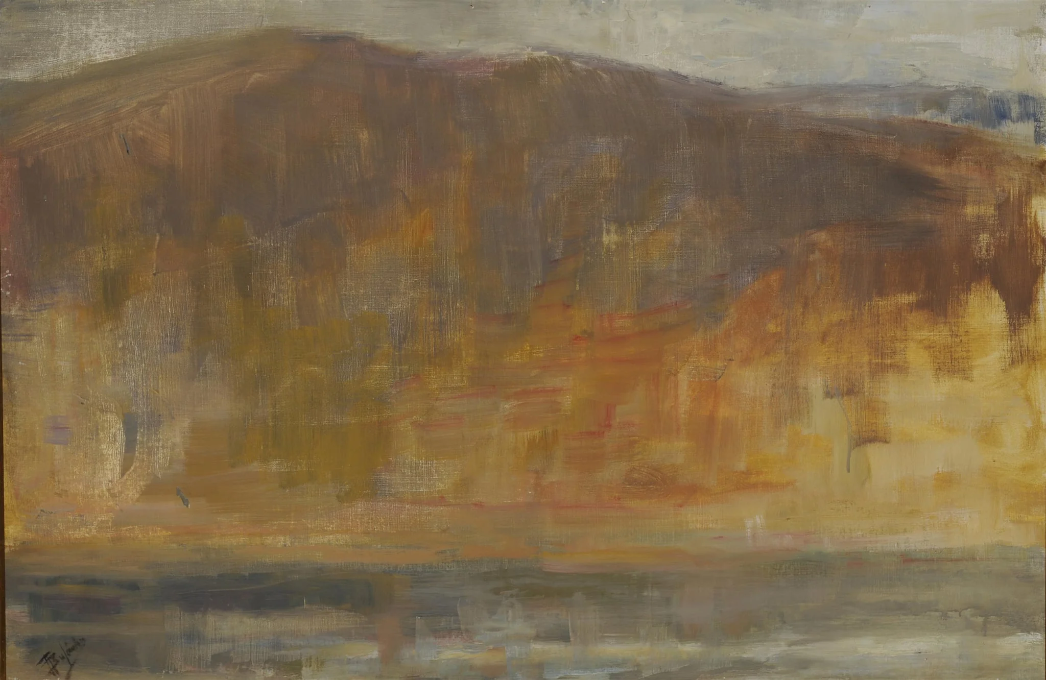 Μια άλλη άποψη της Ύδρας, by Vyzantios Periklis, unspecified, 1956