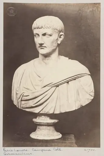 Marble bust of Germanicus, son of Drusus