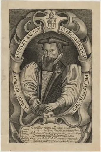 Domini Robert Episcopi Salisbury (Robert Abbot, Bishop of Salisbury)
