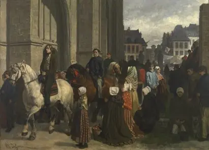The pilgrimage of Saint Guido in Anderlecht