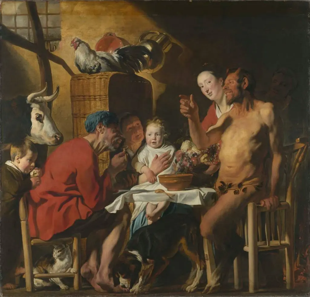Satyr and the Peasant