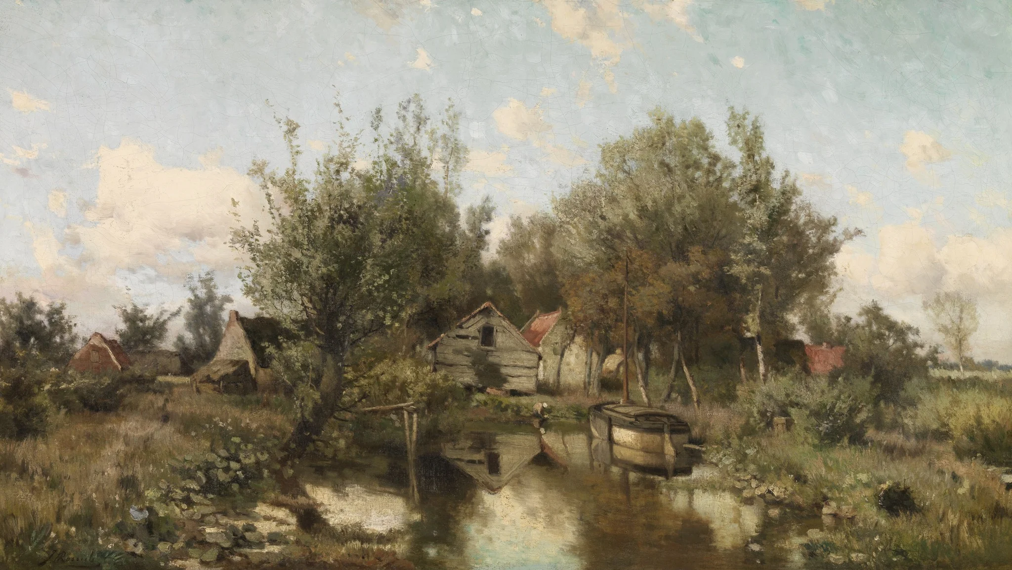 Landscape near Waasmunster