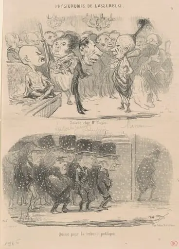 Soirée chez M. Dupin