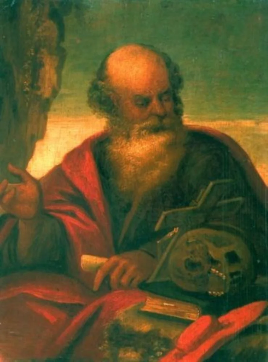 Sfântul Ieronim, by anonim italian, unspecified, 1650