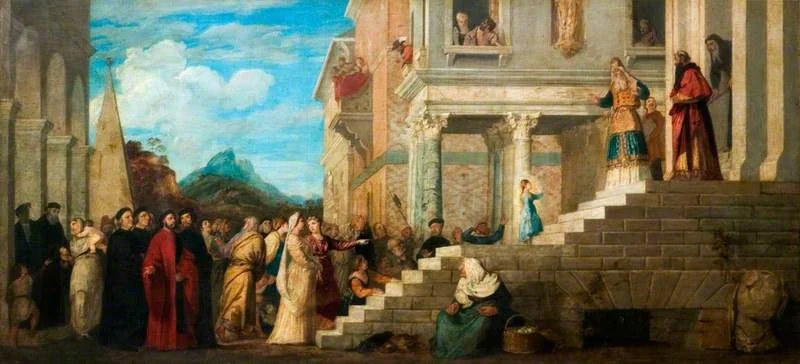 The Presentation of the Virgin in the Temple (after Titian)