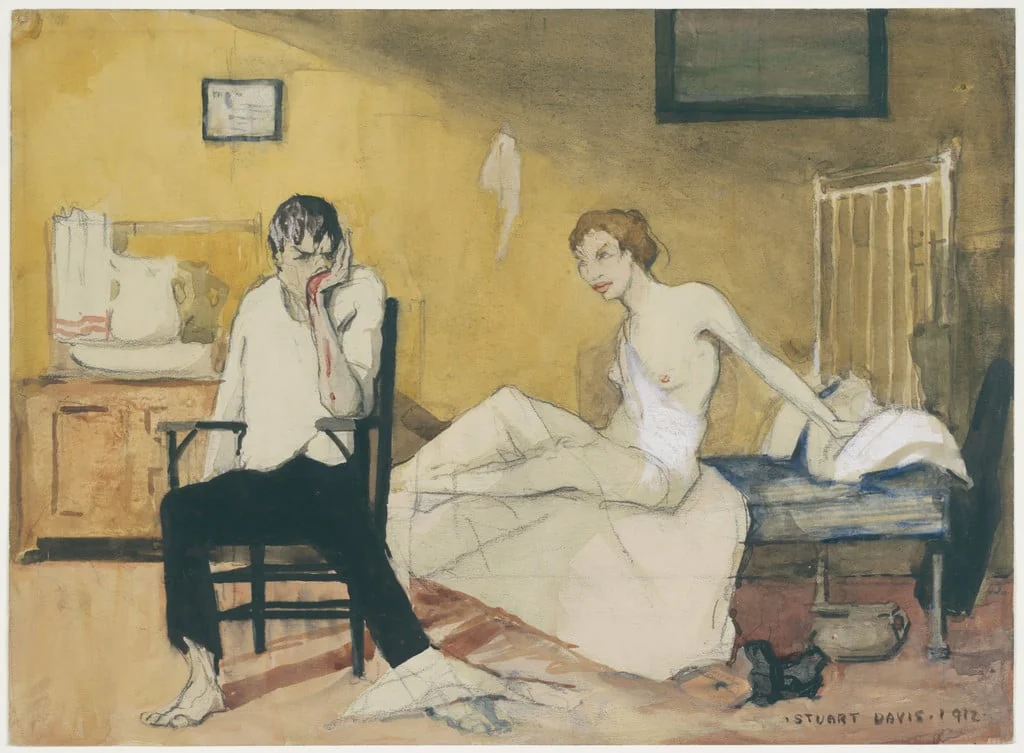 Untitled, by Davis, watercolor, 1912