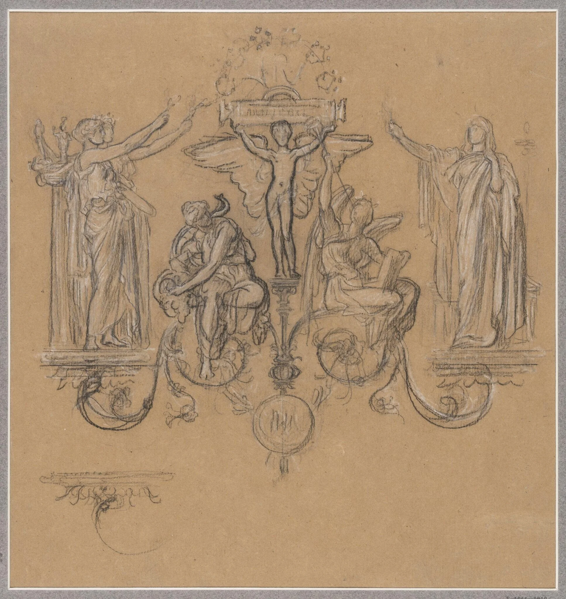 Untitled, by Frederic, Lord Leighton, 1887