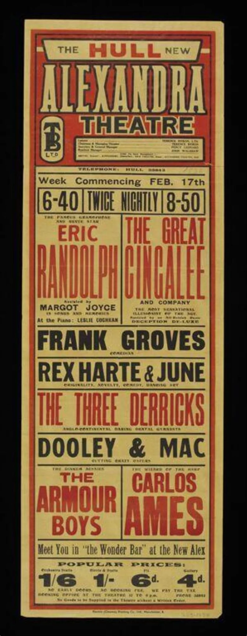 Untitled, by Electric (Cinema) Printing Co. Ltd., 1936