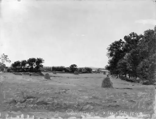 Landscape near the Manor of Dortheaslyst