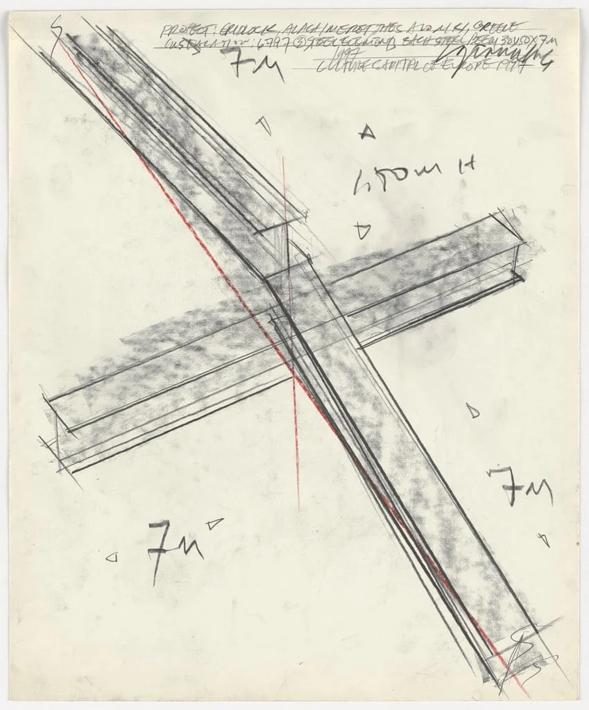 Untitled, by Cristos Gianakos, graphite, 1997