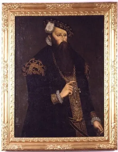 porträtt av Gustav Wasa