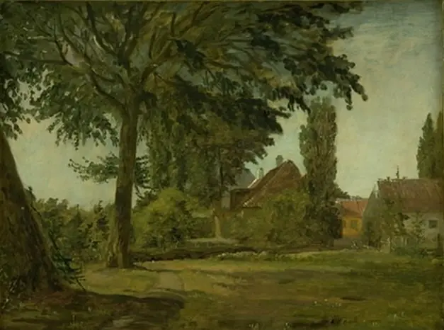 View of Falkonerallé outside Copenhagen