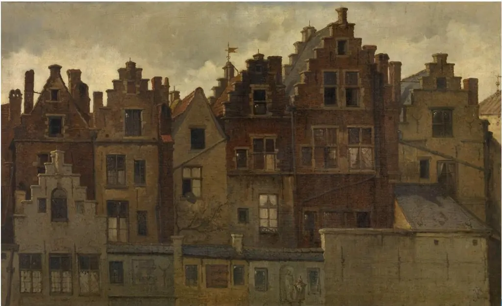 Facades on the Handschoenmarkt, Antwerp