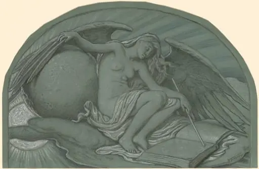 Study for "The Eclipse of the Sun by the Moon"