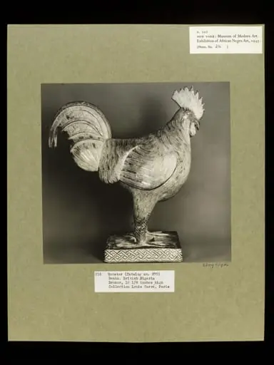 Rooster.  Benin.