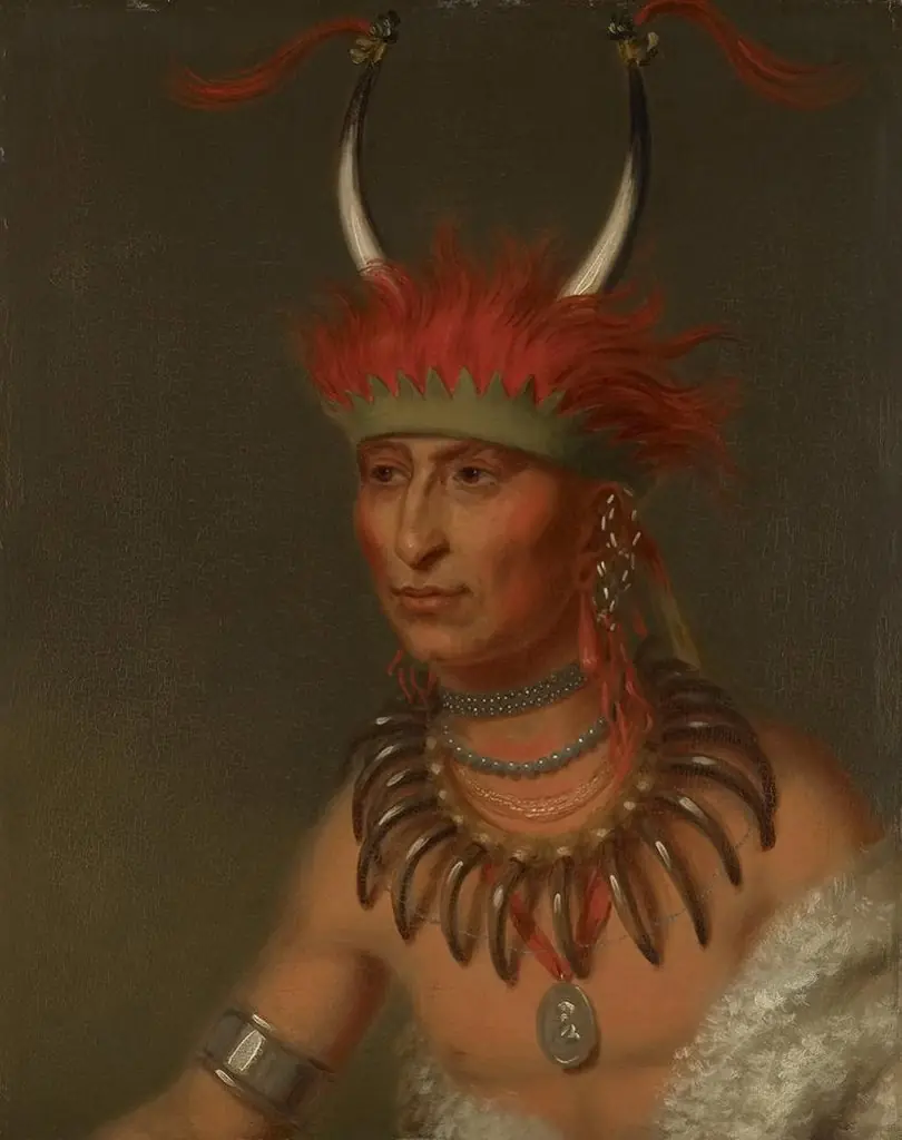 Shaumonekusse, Oto Half Chief (Husband of Eagle of Delight)