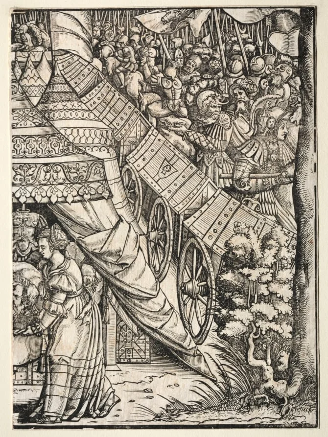 Judith with the Head of Holifernes, by Unknown, 1504