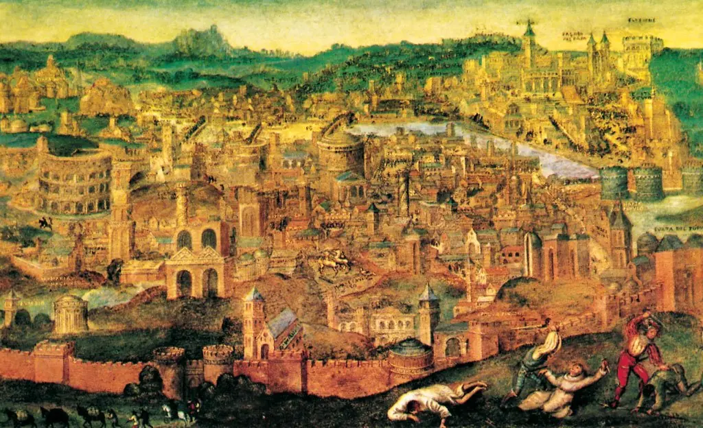 The sack of Rome in 1527